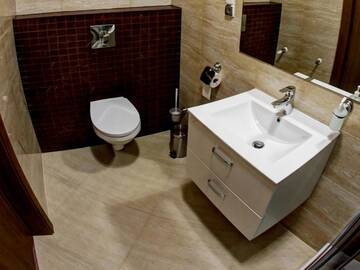 Фото номера Двухместный номер с 1 кроватью и собственной ванной комнатой Отель Hotel Serby г. Глогув 8