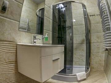 Фото номера Двухместный номер с 1 кроватью и собственной ванной комнатой Отель Hotel Serby г. Глогув 5
