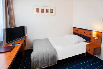 Фото номера Одноместный номер Отель Qubus Hotel Głogów г. Глогув 4